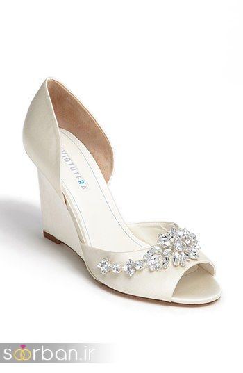30 مدل کفش عروس لژدار جذاب جدید