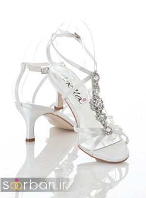 کفش عروس پاشنه کوتاه زیبا-21