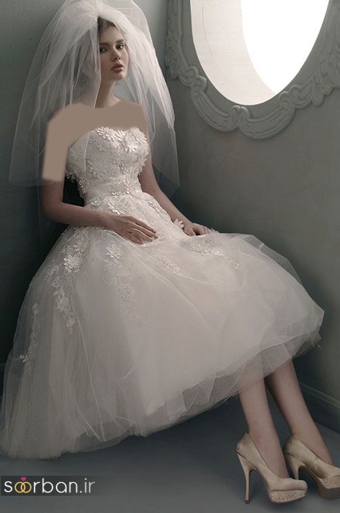 لباس عروس کوتاه12