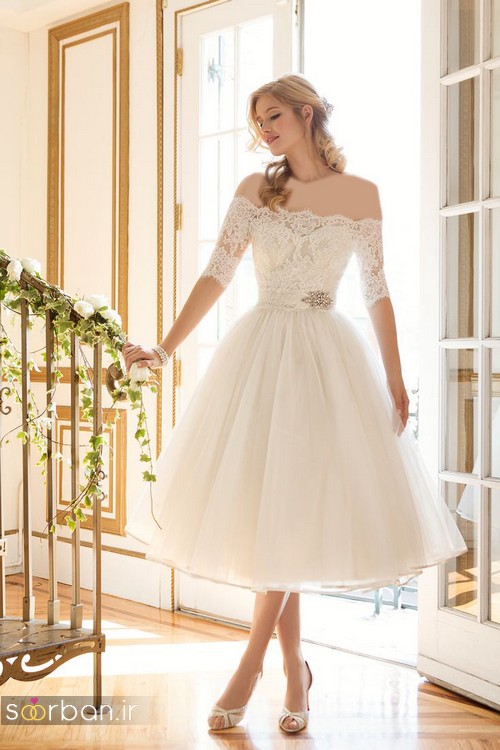 لباس عروس کوتاه26