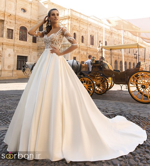 مدل لباس عروس جدید سال 2018 با طرح های بسیار زیبا و جدید