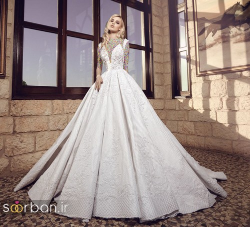 مدل لباس عروسی پرنسسی جدید شیک و جدید