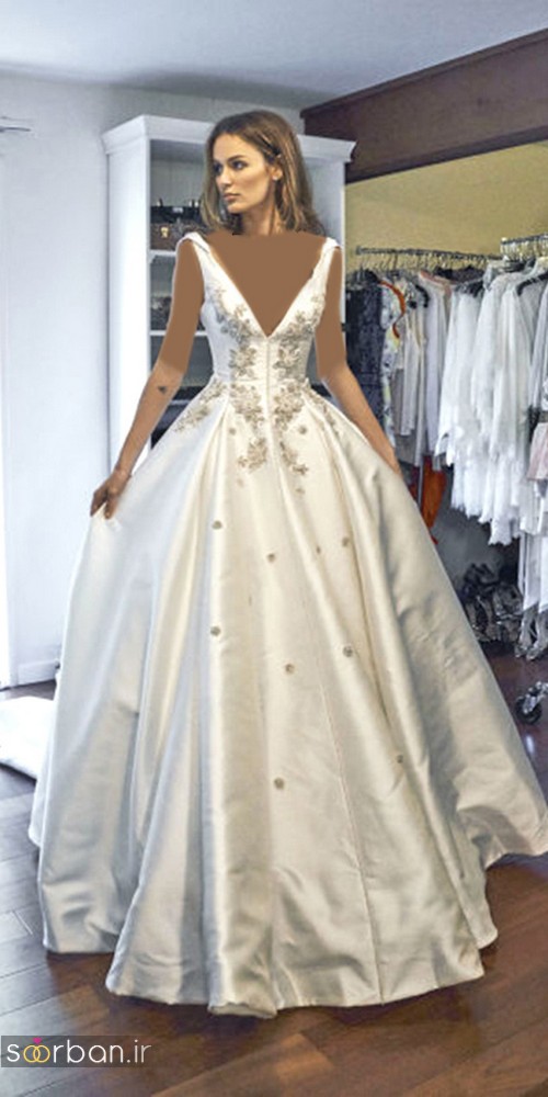 لباس عروس پرنسسی دیزنی17
