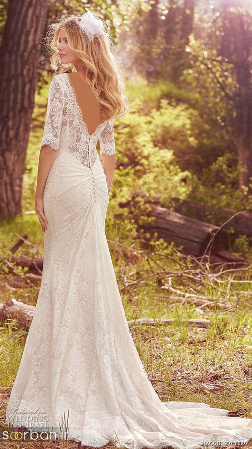 لباس عروس گیپور زیبا و شیک8