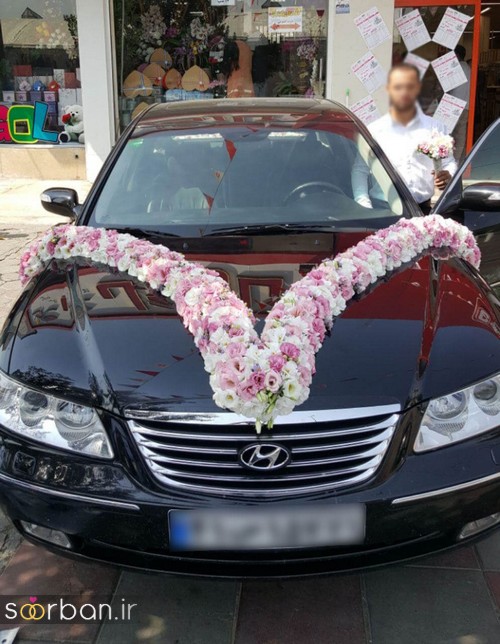 50 تزیین ماشین عروس 1403