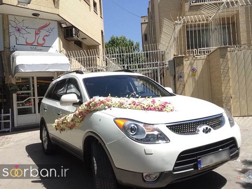 50 تزیین ماشین عروس 1403