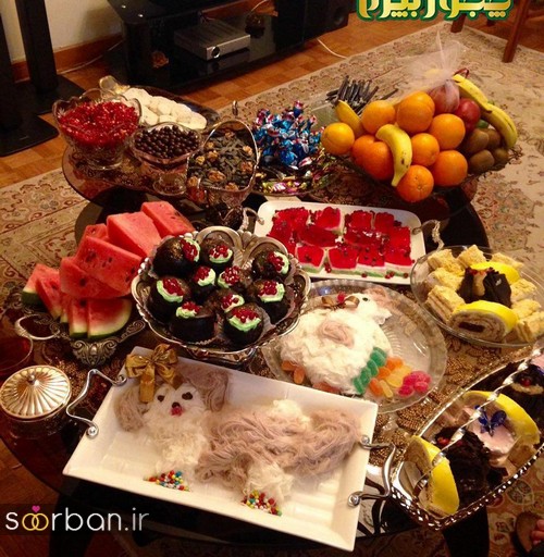 گالری تزیینات شب یلدا عروس جدید | جدیدترین تزیینات شب یلدا عروس 1403 از ساده تا لاکچری به شدت کاربردی