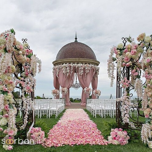لوکس ترین تالارهای عروسی در دنیا + تصاویر
