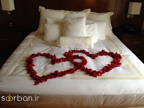 تزیین اتاق خواب رمانتیک و عاشقانه
