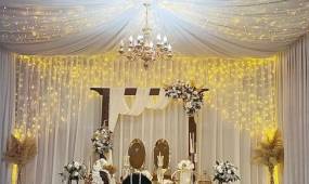 سالن عقد و ازدواج دیاموند با تراس گاردن