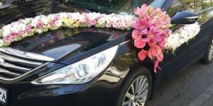 تزیین ماشین عروس گلستان خاطره تهران