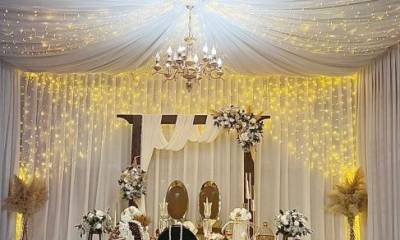سالن عقد و ازدواج دیاموند با تراس گاردن