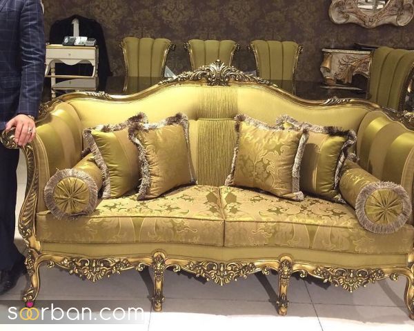 مبل کلاسیک شیک و مجلسی ویژه عروس