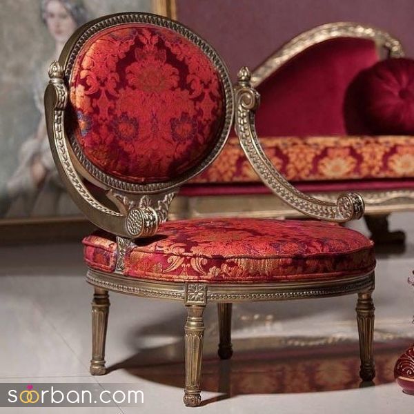 مبل کلاسیک شیک و مجلسی ویژه عروس