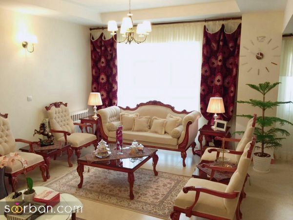 چیدمان و تزیین جهیزیه عروس 98