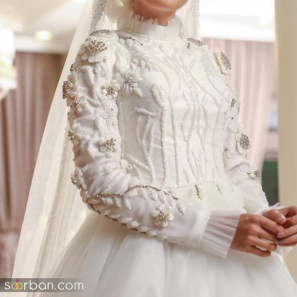 لباس عروس باحجاب