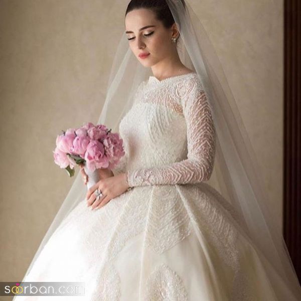 60 مدل لباس عروس پوشیده جدید و خاص