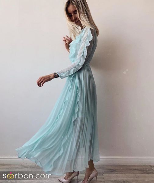 ( لباس فرمالیته آبی  )