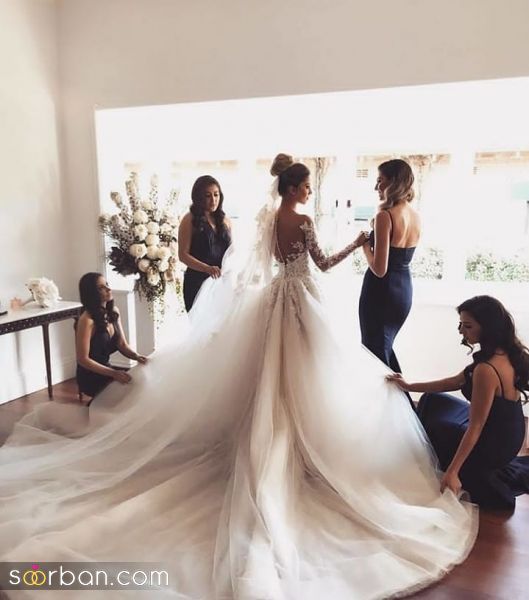 مدل تور سر عروس در طرح های جدید و شیک 2019 