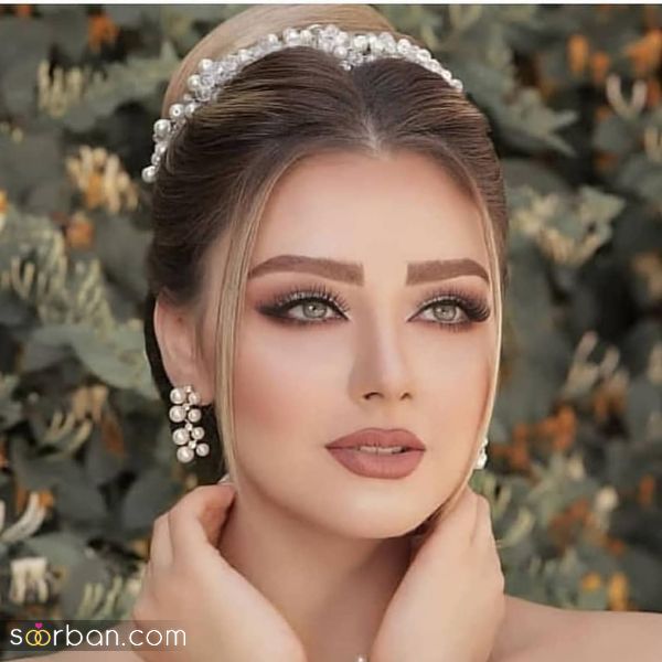 ( مدل جلو مو عروس )