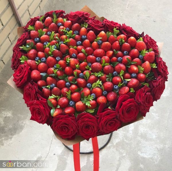 باکس گل های میوه ای مخصوص شب یلدا 