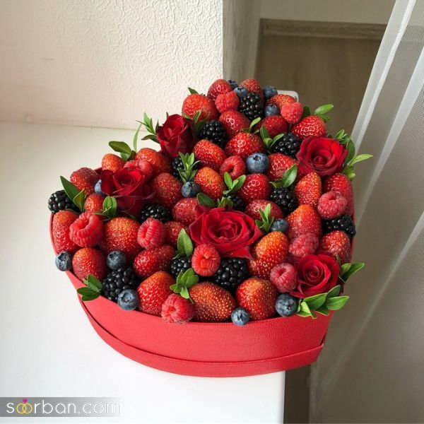 باکس گل های میوه ای مخصوص شب یلدا 