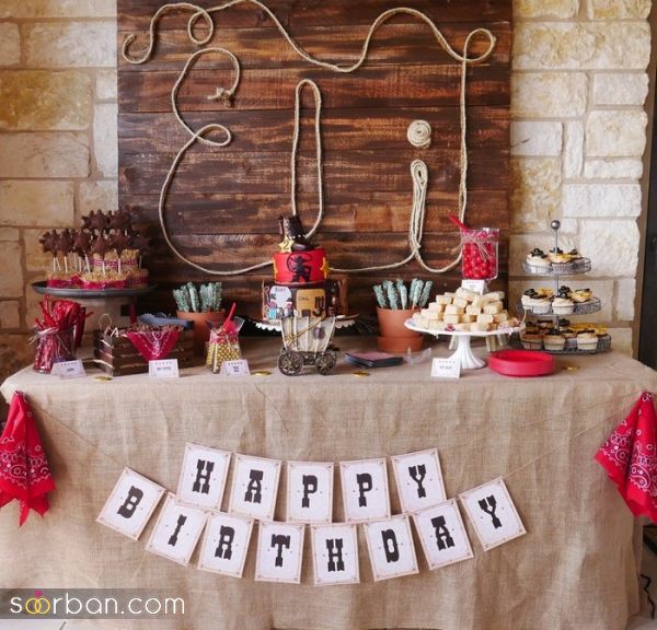 تزیین میز و جشن تولد پسرانه و دخترانه بزرگسال