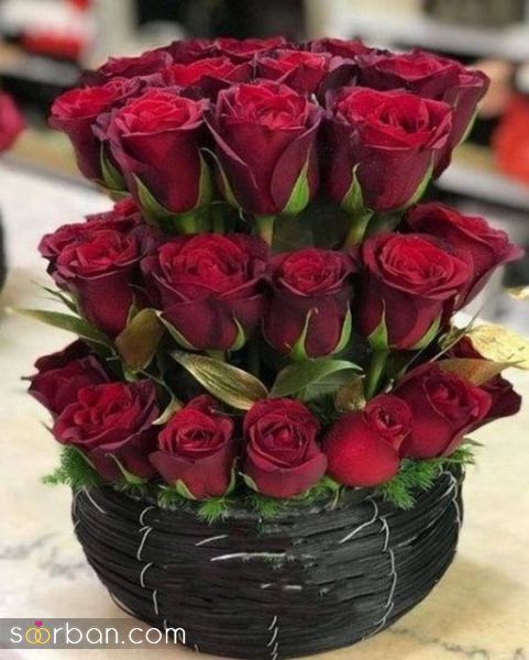 جدیدترین سبد گل خواستگاری شیک و خاص ایرانی