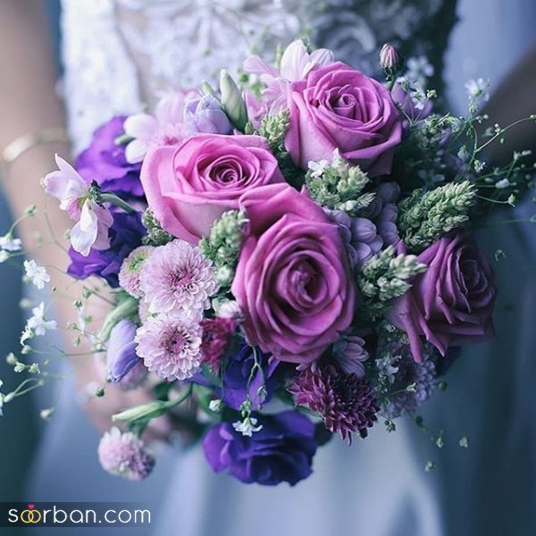 50 دسته گل عروس و نامزدی زیبا 1400 و 2021