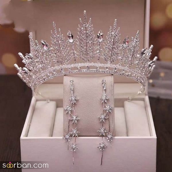 مدل تاج عروس شیک و جدید