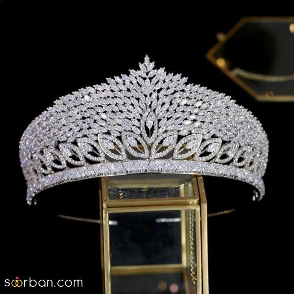 مدل تاج عروس خیلی زیبا