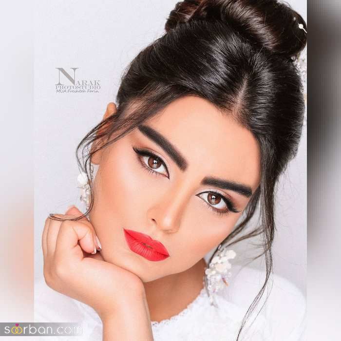 عکس هایی دیدنی از مدلهای میکاپ عروس اروپایی 2021