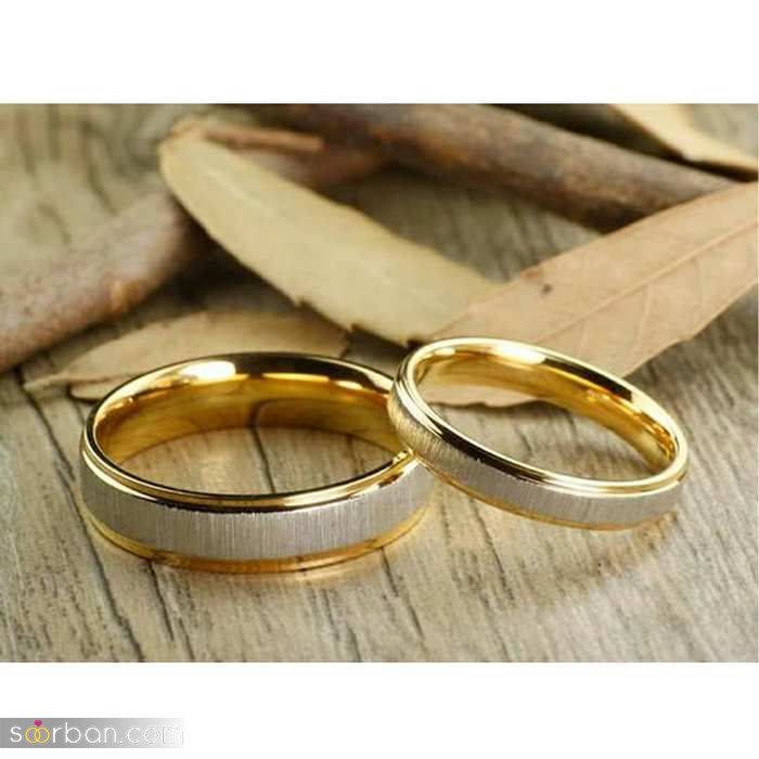 زیباترین مدل حلقه ازدواج ست ساده و شیک 2021 و 1400