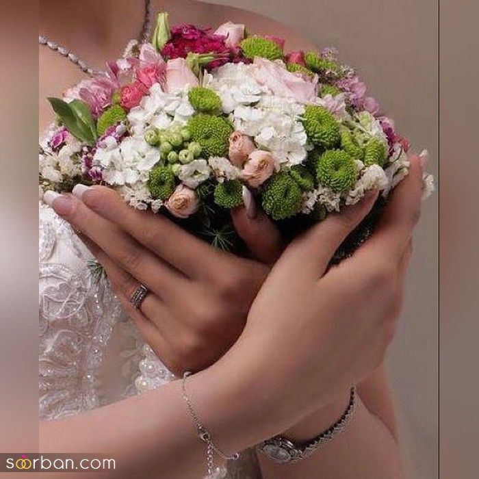 طرح های واقعا شیک از مدل دسته گل عروس جدید و متفاوت ویژه جشن عقد