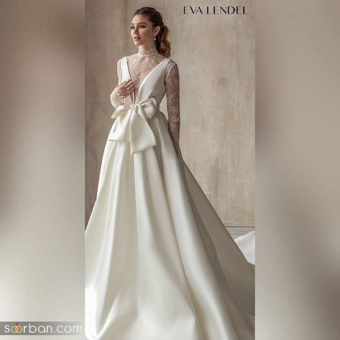 لباس عروس 1400 | مدل لباس عروس ساده که سال 2021 مد هستند + تصاویر