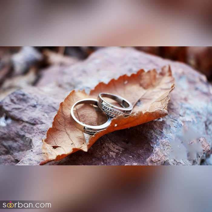 ایده عکاسی عروس و داماد زیر باران زیبا و عاشقانه