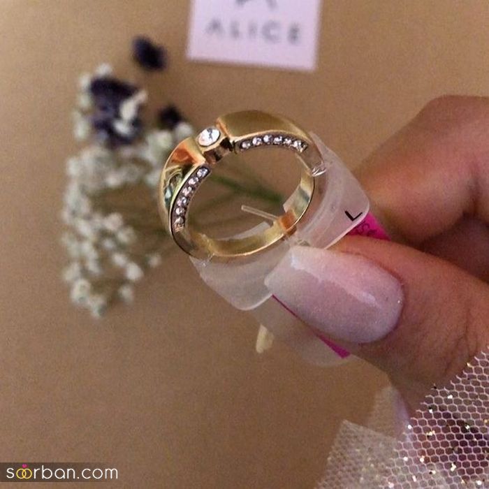 انگشتر نشون 2021 | چندیدن مدل حلقه نشان جدید 1400 مخصوص عروس خانم های باکلاس