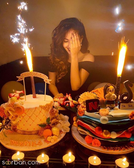 ایده عکاسی با کیک تولد مخصوص دخترهای خوش عکس!