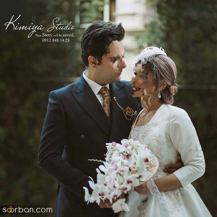ژست های عکاسی عروس و داماد در تالار عاشقانه و حرفه ای ژست های عکاسی عروس و داماد در تالار عاشقانه و حرفه ای