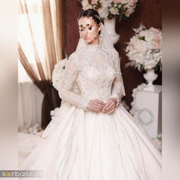 ژست های عکاسی عروس و داماد در تالار عاشقانه و حرفه ای