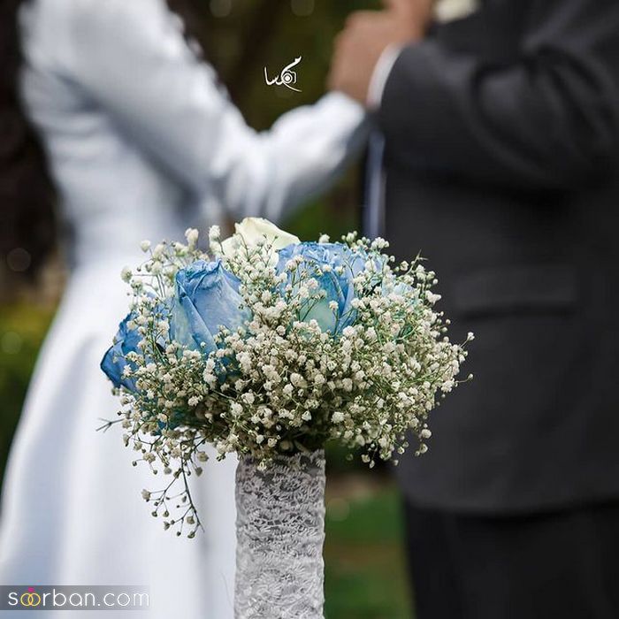 ژست های عکاسی عروس و داماد در تالار عاشقانه و حرفه ای