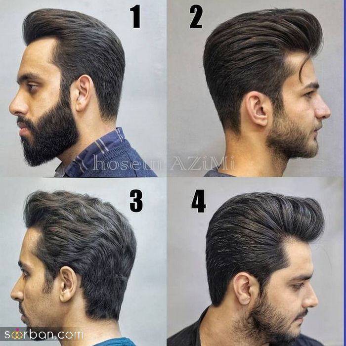 گالری دیدنی از مدل مو پسرانه جدید 1400 (مدل مو مردانه فرق از بغل)