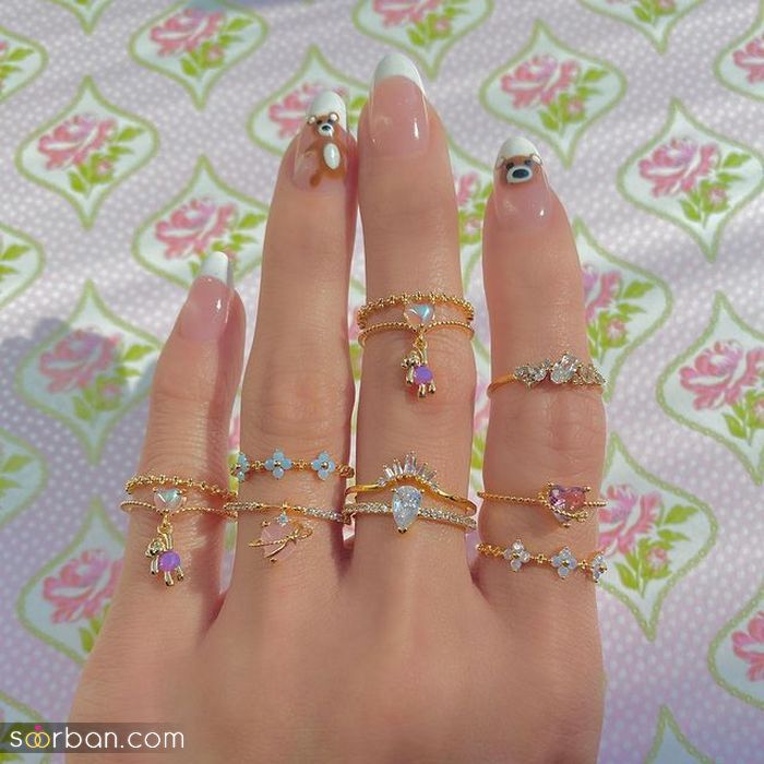 گالری از مدل جواهرات 1400 و 2021 با طرح های خفن و لاکچری (جواهرات جدید)