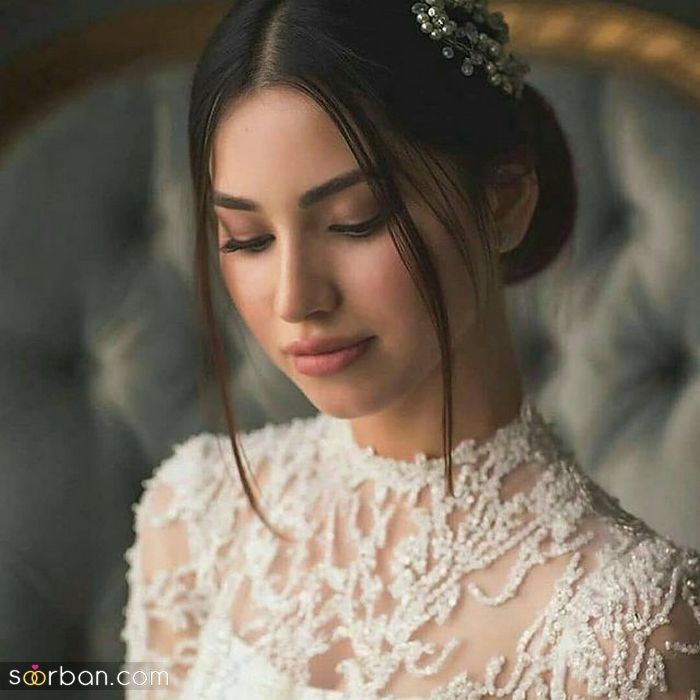 مدل شینیون ساده 2021 | ( 60 مدل از جدیدترین شینیونهای خطی و شلخته)