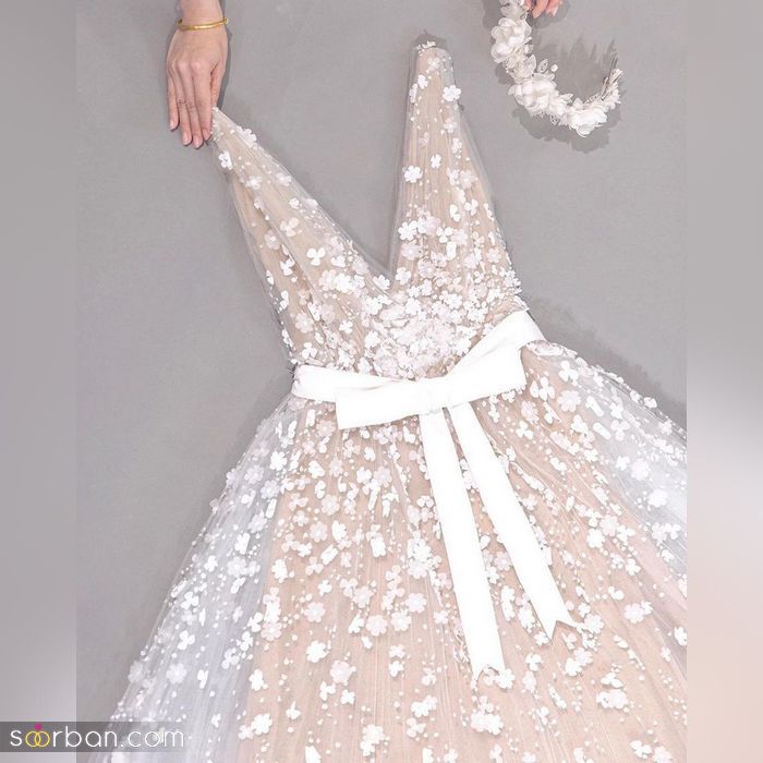 مدل لباس نامزدی عروس رنگ گلبهی 2021 | مدل لباس نامزدی 1400 گلبهی | لباس نامزدی ساده اما شیک گلبهی