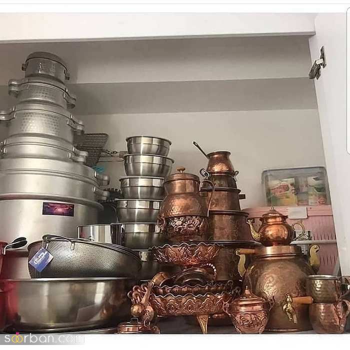 چیدمان جهیزیه عروس 2021 | نحوه چیدمان جهیزیه عروس
