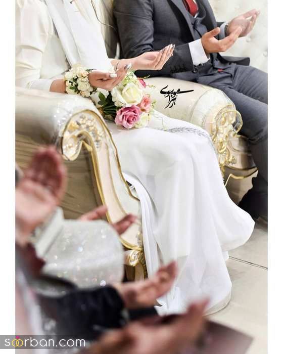 ژست عکس در محضر عقد 2021 | جدیدترین ژست عروس و داماد در دفتر ازدواج