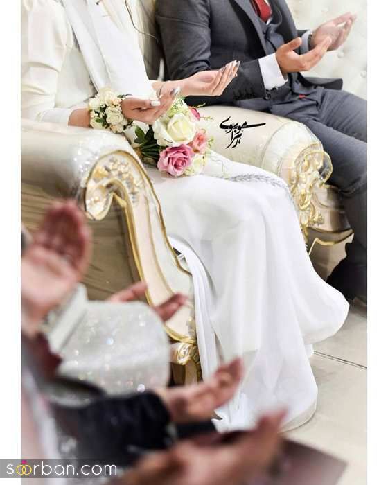ژست عکس در محضر عقد 2021 | جدیدترین ژست عروس و داماد در دفتر ازدواج