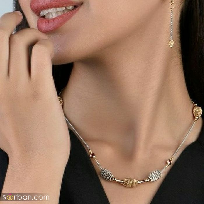 گردنبند طلا برای عروس 2021 | عکس گردنبند طلا برای عروس 1400 گردنبند طلا برای عروس 2021 | عکس گردنبند طلا برای عروس 1400