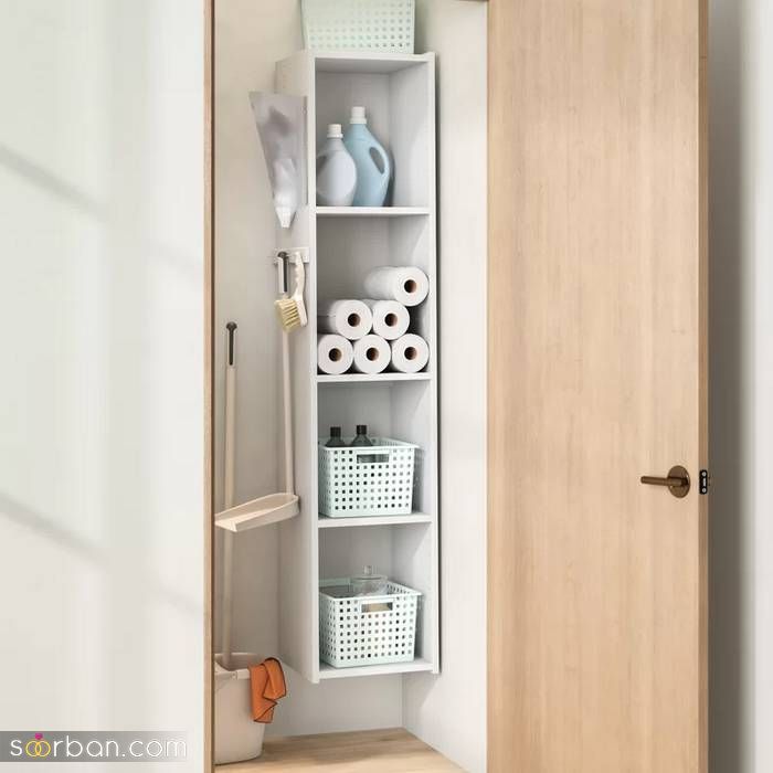 چیدمان داخل کابینت آشپزخانه عروس 2021 | چیدمان مرتب کابینت